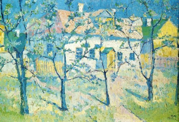   :: Spring Garden in Blossom (1904)